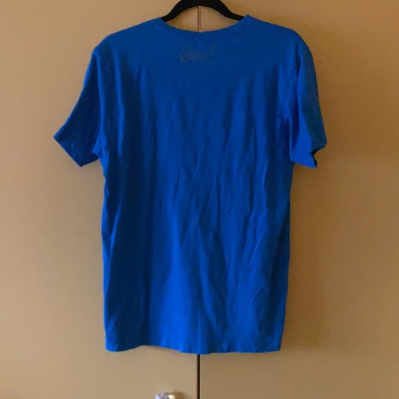 Blue T-Shirt with Orange Sunglasses - Picture 4 of 5